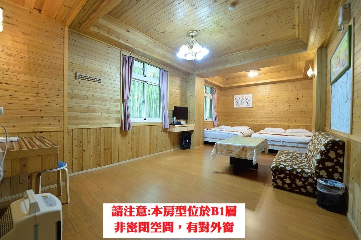 溪頭桂竹山莊民宿 Lugu Exterior foto